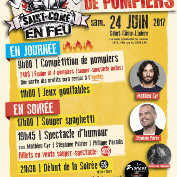 Saint-Côme en feu | Planitime : événementiel, gestion et planification